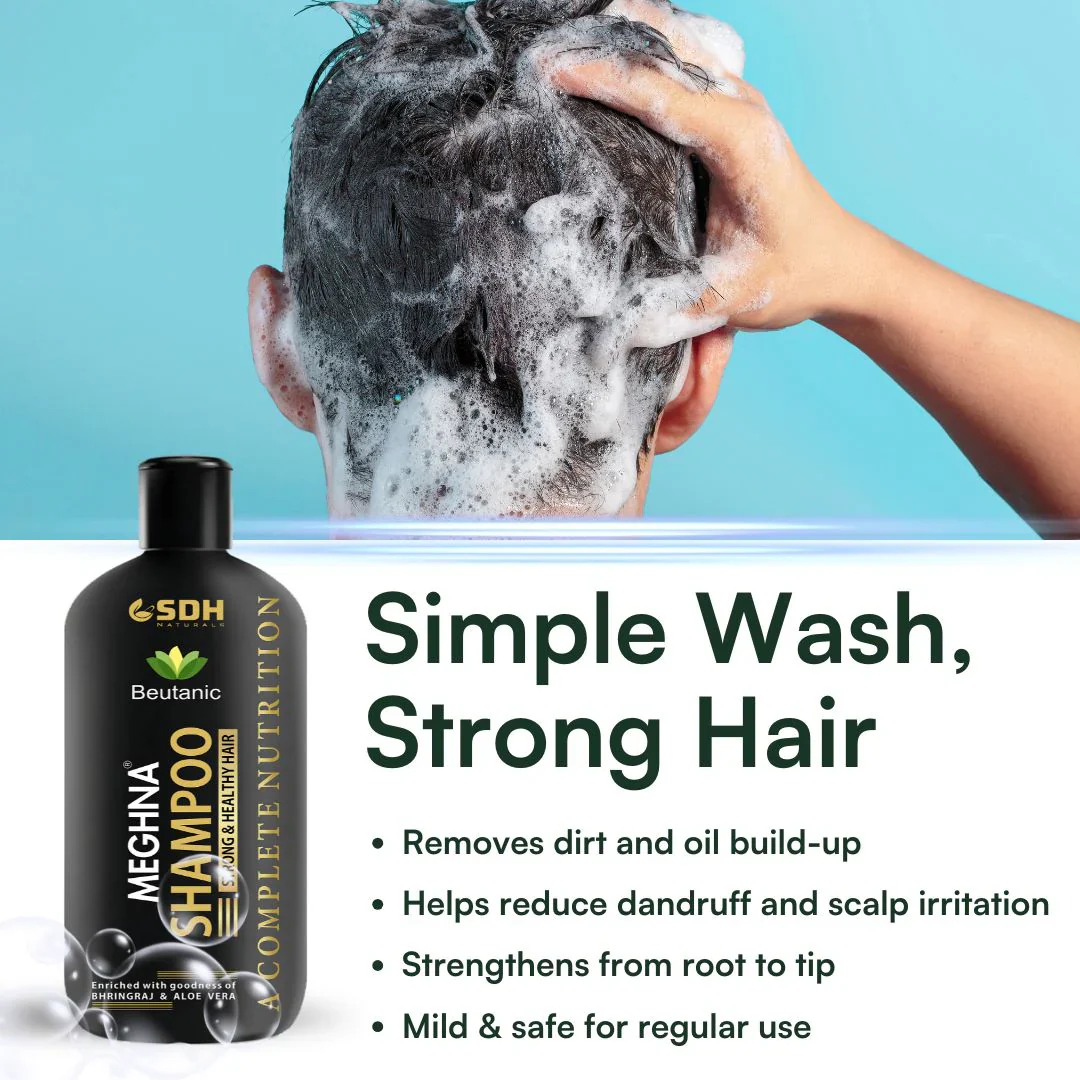 Keshya Hair Vitalizer + Meghna Shampoo - Image 5